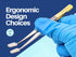 Tissue Membrane Holding Tweezer, Stainless Steel Flat Tips Forceps by Artman Instruments