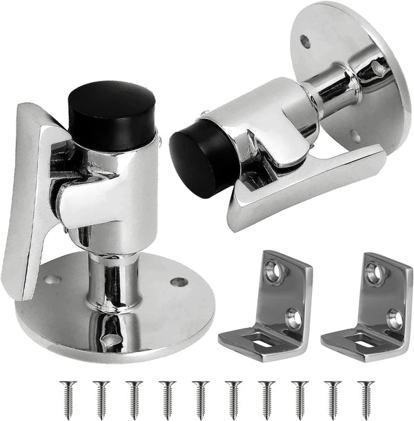 RedSnake Marine Grade 316 Stainless Steel Heavy Door Stopper Catch Set, Anti-Collision Holder for Boats Yachts
