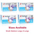 Dealmed Medical Exam Gloves – 100 Count Small Disposable Nitrile Gloves, Latex Free