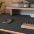 Large Non-Slip Felt Desk Mat, 47.2"x 23.6", 120x60cm Full Table Mouse Pad, Keyboard Mats for Desktop Protection (Dark