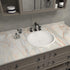 Blue Gold Marble Contact Paper for Countertops, Waterproof Removable Wallpaper Peel and Stick Granite Contact Paper