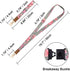Wisdompro Lanyards for Keys, Cute Wrist & Neck Lanyard for Women, Breakaway Lanyard for ID Badges, Car Keys