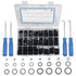 740pc Universal O Rings Assortment in 24 Sizes with 4pc Tools for Faucet Plumbing Automotive Repair