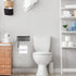 SUS304 Toilet Paper Holder with Shelf - Stainless Steel Toilet Paper Storage with Wipes Dispenser & Toilet Paper Roll