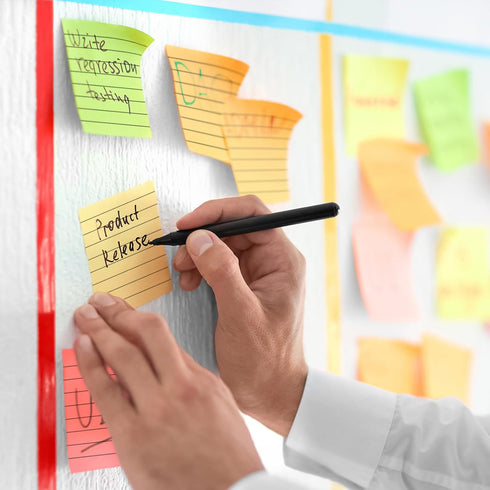 Pop Up Sticky Notes (48 Pack) - 3840 Sheets Lined 3x3 inch Self-Stick Notes Pads for Home Office School