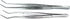 Premium Instruments 2 Pcs Dental Tweezer College and Foil/Meriam Serrated Beak Dressing Pliers Cotton Surgical Forcep