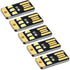 Tizuqe 5Pcs 0.2W LED Lamp Reading Book Light USB Night Light Pocket Card LED Keychains Lamp
