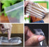 100pcs Small Zip Bag 5 x 7" Clear Reclosable Zip Plastic Bags with Resealable Lock for Packaging