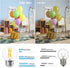 E26 G16.5 Bulb, Dimmable 6W 60W 4000K Bulbs 90+ 600LM, 6 Pack GvvooHome Edison LED Equivalent, Neutral White, Round