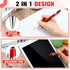 Zonon 38 Pieces Rubberized Ballpoint Pen with Stylus Tip - Stylish Metal Pen Capactive Styli Pen with Soft Rubberized