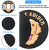 YAZMEEN Golden Retriever Mousepad, Non-Slip Rubber Base, Life is Golden Mouse Mat for Laptop, Office Gifts