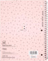 Mead Spiral Notebook, 1 Subject, 70 Sheets, College Ruled Paper, 10-1/2" x 7-1/2", Shape It Up, 1 Notebook (07152)
