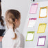 Yeaqee 12 Set Employee Appreciation Gifts - 12 Motivational Sticky Notepads, 12 Pens, 12 Ribbons for Office Supplies