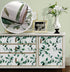 8267 Floral Peel and Stick Wallpaper 17.7in x 9.8ft, Green Eucalyptus Leaf Removable Self Adhesive Contact Paper