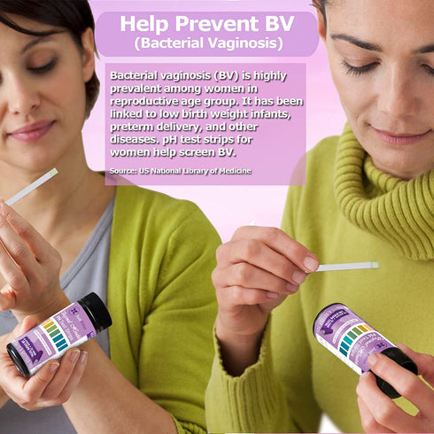 80 20 Just Fitter Vaginal pH Balance Test Strips. Personal Wellness Kit for Women. Supports Feminine Hygiene, Body