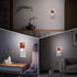 Jahiona White,0.5W LED Night Light Lamp with Smart Sensor Dusk to Dawn Sensor,Artistic of Thanksgiving Turkey Blobism
