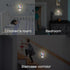 sndheke Summer in,0.5w Starfish and Seashell Night Light Plug into Wall, Beach Ocean Waves Dusk to Dawn Night Light