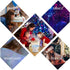 8 TOMNEW Ocean Wave Projector Sound Machine, Night Light Projector with Remote Control Timer Colors LED Lighting Modes