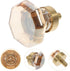 Set, Crystal Drawer Knob and Glass Cabinet Handle Decorative Furniture Pulls for Dresser, Bedside Cabinet, and Kitchen