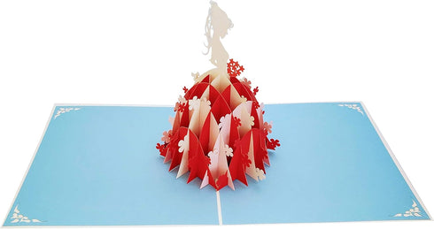 iGifts And Cards 3D La Quinceañera Pop Up Card – 15th Birthday Keepsake Gift for Daughter, Niece