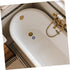 8Pcs KOMBIUDA Bath Stickers with LCD Temperature Display for Bathtub Safety Adhesive Water Temperature Gauge for Boy