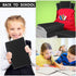 Handepo 100 Pack Kraft Notebooks, 60 Pages Ruled Lined Soft Cover Journals for Students, Office Supplies (Black, A5)
