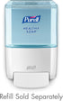 ES4 11.4"" 4.9"" 8.2"", (503001) PURELL Soap/Sanitizer Dispenser, x x White