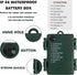 33 100 8 Battery Operated Christmas Lights, FT LED Mini String Lights with Timer and Modes, Green Wire Outdoor