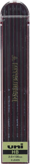 Uni Drop Holder Type Pencil Lead, 2.0mm, HB (ULNHB)
