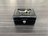 Jssmst Small Lock Cash Box with Money Tray, Metal Lock Box for Kids, Black, 5.91 x 4.72 x 2.95 inches