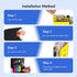LC103xl Ink Cartridges Combo Pack for Brother LC103 LC101 High Yield, Compatible with MFC-J870DW MFC-J6920DW