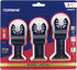 Norske Tools NOTP282 Various Wood/Metal Flush Bi-Metal Blade (3/Pack) for Oscillating Tool Accessories