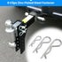 Cotter Pin Spring Fastener Assortment Kit, SDTC Tech 24 PCS R Clips Zinc Plated Steel Retaining Hair Pin