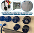 20PCS Nylon Cord Grip Cable Glands Kit, Black IP68 Waterproof 1/2 NPT Strain Relief Connectors with Gaskets
