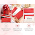 TaoBary 200 Pcs #10 Red Envelopes, Self Adhesive Business Envelopes for Cash, Office Checks & Letter Mailing