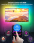 9.84ft 32-43 Inch 44 LED Lights for TV, RGB+IC TV Lights Backlight Strip Behind, with Scene Modes, Bluetooth APP
