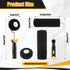 9 Inch 1 1 1 Chumia Drywall Roller Kit with Corner Roller - Standard Frame + Corner Frame, Each with Replacement Cover