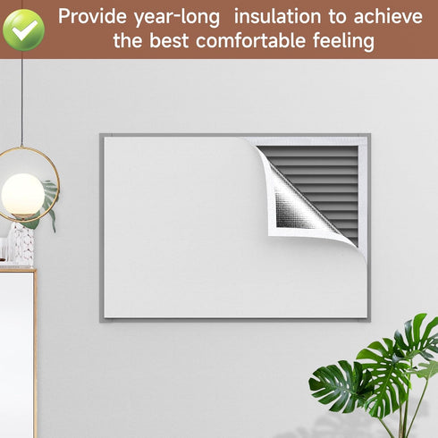 39"x55" BJADE'S Insulation Cover for Attic Fan, Attic Ceiling Insulation Shutter Seal Cover,Attic Door Insulation