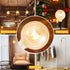 LED Bulbs 60 Watt Equivalent, 2 Pack, 6W G125 LED Globe Bulbs, Antique Vintage Amber, E26 Standard Base