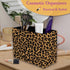 RVHOEZZM Set, 2 Pen Holder and Lace Mouse Mat Compartment Leather Pen Storage Boxes, Makeup Brush Storage Box, Suitable