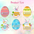 Set 6 Easter Money Holder Cards of Easter Eggs Bunnies Money Holder Cards for Easter Basket Tag Gift Card Money Gifts