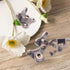12 Pack Bonsicoky Detachable Corner Brace - Removable Butterfly Corner Brackets with Screws - Ideal for Wooden