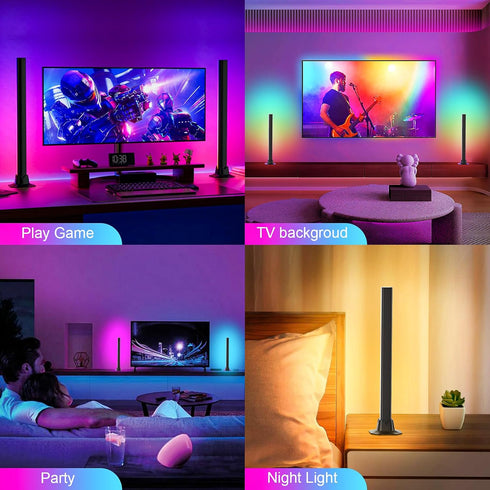 16.5" 16 213 Preset 8 3 Smart Light Bar, LED Light Bar for Room, Million Colors Changing, & Scene Modes, Dynamic Music