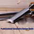 1"(25mm) Wood Chisel for Woodworking, Semicircle Edge CR-V Steel DIY Carpentry Gouge Tools