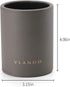 Vlando Office Desk Organizer, Leather Caddy with Drawer for Storing Desktop Supplies and Accessories, Grey Set