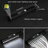 96pcs*0.04in*9.8ft Kit,12 20 AMKI Pure White Meteor Shooting Stars Effect Fiber Optic Lights Holes LED MeteorLight