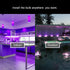 PAR38 Purple Flood Light Bulb, 2 Pack - Dimmable E26 Base, 20W Replace to 200W, Outdoor Christmas Decor