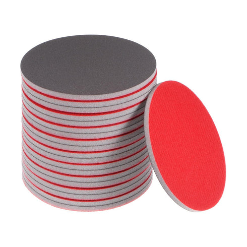 uxcell 20pcs 1500 Grit Sanding Sponge 5 Inch Hook and Loop Sponge
