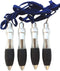 Super Big Fat Pens, Large Easy to Hold Pens for Arthritis, 4 Pack with Longer Lasting Black Ink Cartridge