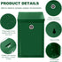 Metal Donation Box, Locking Suggestion Box with Slot and Key, Waterproof Charity Collection Box, Secure Drop Box for